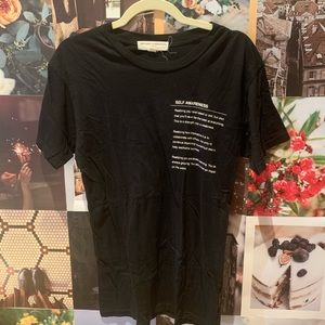 urban outfitters black tee
